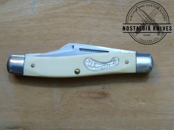 Vintage Frontier Imperial U.S.A. 4432 – Large Stockman 3 blade Pocket Knife[Unused/Pristine Cond.] Everyday Carry[EDC]