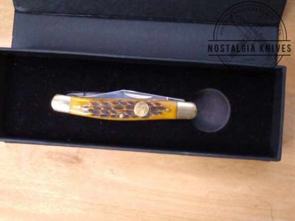 Böker Solingen Tree Brand Jigged Bone Handle, 3 Blade Stockman Knife in Orig. Packaging [Unused – Pristine Cond.] Böker campgear