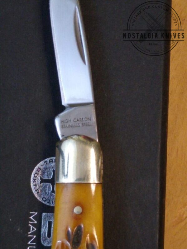 Böker Solingen Tree Brand Jigged Bone Handle, 3 Blade Stockman Knife in Orig. Packaging [Unused – Pristine Cond.] Böker campgear