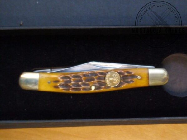 Böker Solingen Tree Brand Jigged Bone Handle, 3 Blade Stockman Knife in Orig. Packaging [Unused – Pristine Cond.] Böker campgear