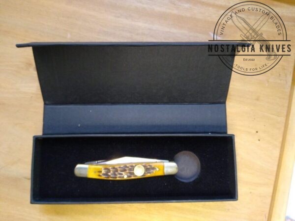 Böker Solingen Tree Brand Jigged Bone Handle, 3 Blade Stockman Knife in Orig. Packaging [Unused – Pristine Cond.] Böker campgear