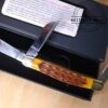Böker Solingen Cinch Tree Brand Jigged Bone Handle, 3 Blade Stockman Knife in Orig. Packaging[Unused - Pristine Mint Cond.] - Image 8