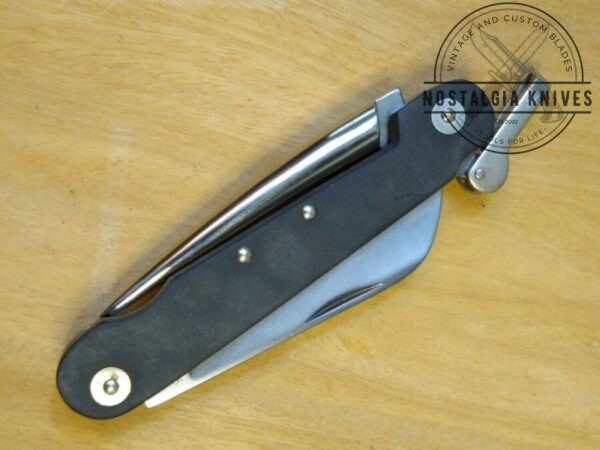 Camillus Marlin Spike Boating Knife w/Sheepfoot Blade and Lever-Locked Spike [New/Unused Cond.]. Folding-Blade