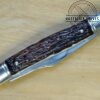 Vintage Colonial Prov. USA Large 3 Blade Stockman Folding Pocket Knife - Patent #3317996 [Unused - Pristine Mint Cond.] - Image 5