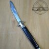 Vintage 'The Ideal' Fishtail Single Blade Pocket Knife w/Black Handle [NOS]. - Image 4