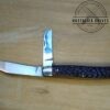 Vintage Kutmaster Utica, NY, Large 3 Blade Stockman with Jigged Bone Handle Scales, Brass Liners and Pins [Used - Pristine Cond.]