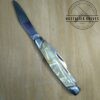 Vintage Böker USA 3 Blade Slant Bolster Stockman 9885, w/ Cracked Ice Celluloid Handle Scales [Used - Near Mint Cond.] - Image 2