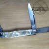 Vintage Böker USA 3 Blade Slant Bolster Stockman 9885, w/ Cracked Ice Celluloid Handle Scales [Used - Near Mint Cond.]