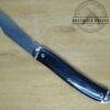 True Nostalgia - 'The Ideal' Vintage Single Blade Slimline Pocket Knife w/ Smooth Black Handle [NOS]. - Image 3