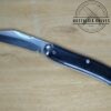 True Nostalgia - 'The Ideal' Vintage Single Blade Slimline Pocket Knife w/ Smooth Black Handle [NOS].