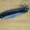 True Nostalgia - 'The Ideal' Vintage Single Blade Slimline Pocket Knife w/ Smooth Black Handle [NOS]. - Image 5