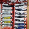 Vintage 'The Ideal' Sportsman Pocket Knife w/ Blue Handle [Unused - Near Mint] - Image 2