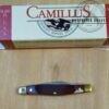 Camillus New York, USA - 2bld Pen Knife *D* 5694 Rosewood Handle in Original Box [Unused - Pristine Mint]