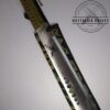 Stainless Steel 20" Flat Head Full Tang Chopper Machete Fixed Blade Knife with Camo Sheath [New - Unused].