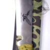 Stainless Steel 20" Flat Head Full Tang Chopper Machete Fixed Blade Knife with Camo Sheath [New - Unused]. - Image 4