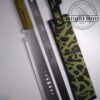 Stainless Steel 20" Flat Head Full Tang Chopper Machete Fixed Blade Knife with Camo Sheath [New - Unused]. - Image 6
