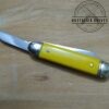 'The Ideal' Vintage 3.5" Jack Knife w/ Yellow Handle [NOS - Mint Cond.] - Image 2
