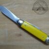 'The Ideal' Vintage 3.5" Jack Knife w/ Yellow Handle [NOS - Mint Cond.] - Image 5