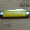 'The Ideal' Vintage 3.5" Jack Knife w/ Yellow Handle [NOS - Mint Cond.] - Image 7