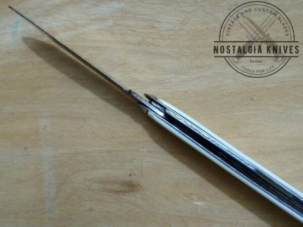 ‘The Ideal’ Vintage 3.5″ Jack Knife w/ White Handles [Used – Near Mint Cond.] Collectible Knives campgear