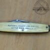 Vintage AutoPoint 2 Blade Pocket Knife with Yellow Pearl Handle Scales- Rare Promo knife[Used-Near Mint Cond.]