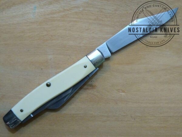 Vintage Frontier Imperial U.S.A. 4432 – Large Stockman 3 blade Pocket Knife[Unused/Pristine Cond.] Everyday Carry[EDC]