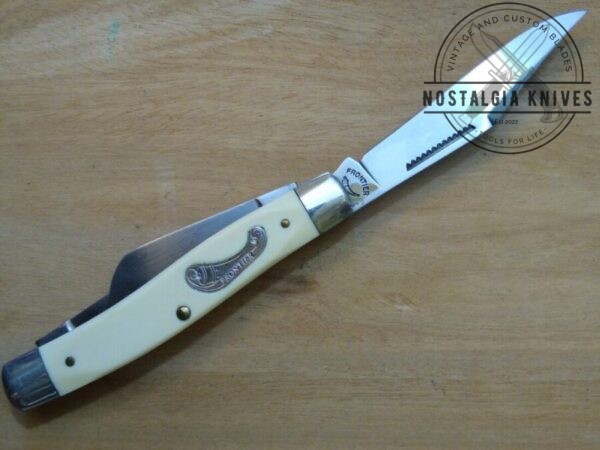 Vintage Frontier Imperial U.S.A. 4432 – Large Stockman 3 blade Pocket Knife[Unused/Pristine Cond.] Everyday Carry[EDC]