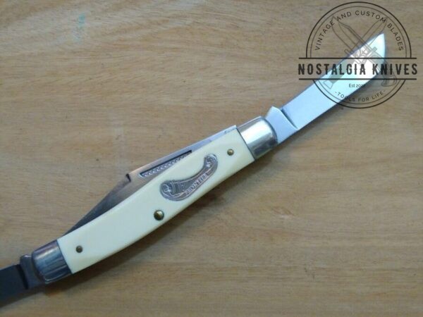 Vintage Frontier Imperial U.S.A. 4432 – Large Stockman 3 blade Pocket Knife[Unused/Pristine Cond.] Everyday Carry[EDC]