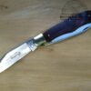 Vintage Imperial Frontier Large Double Eagle 4625 - Wood Handled 2 Blade Folding Hunter Knife w/Sheath[Unused - Pristine Mint Cond.]