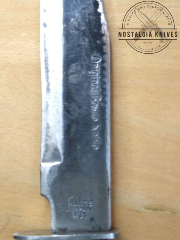 Vintage Sabre Japan 631 “Original Bowie Knife”, with Orig. Sheath [Used – Good Cond.] Collectible Knives