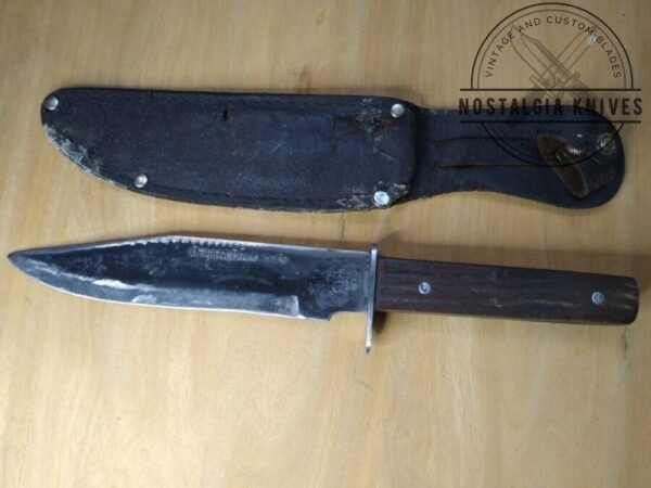 Vintage Sabre Japan 631 “Original Bowie Knife”, with Orig. Sheath [Used – Good Cond.] Collectible Knives