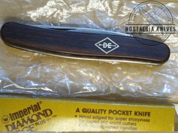 Imperial Schrade DE-554 Diamond Edge Stockman Pocket Knife in Original Packaging [New – Unused] Everyday Carry[EDC] cutlery