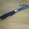 Vintage Kutmaster Utica, NY, Large 3 Blade Stockman with Jigged Delrin Scales, Brass Liners and Pins [Used - Mint Cond.] - Image 11
