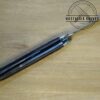 Vintage Kutmaster Utica, NY, Large 3 Blade Stockman with Jigged Delrin Scales, Brass Liners and Pins [Used - Mint Cond.] - Image 4