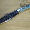 Vintage Kutmaster Utica, NY, Large 3 Blade Stockman with Jigged Delrin Scales, Brass Liners and Pins [Used - Mint Cond.] - Image 6