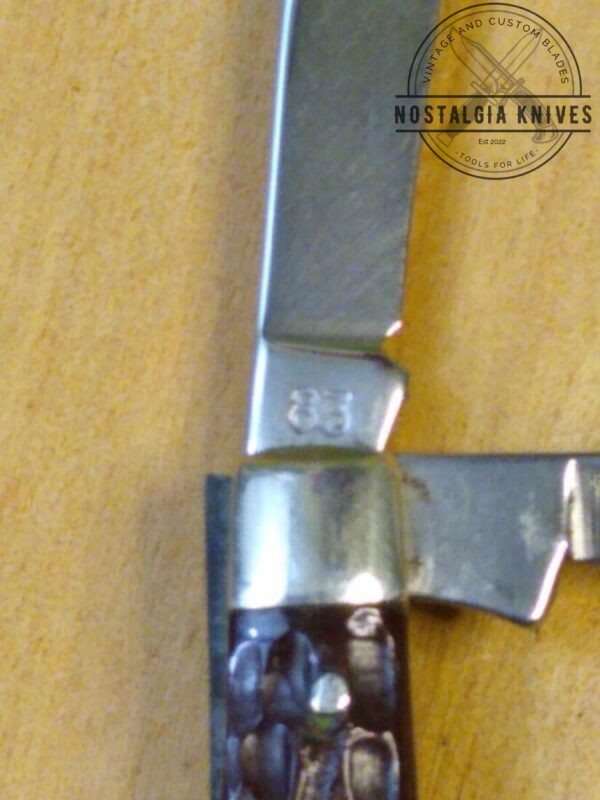 Vintage Camillus NY USA ‘Camillus Deluxe’ #83, Small 3 Blade Stockman [Used – Pristine Cond.] Camillus Cutlery