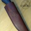 iPak D2 9" Clip-Point Fixed Blade Knife with Micarta Handle and Leather Belt Sheath [Used - Pristine Mint Cond.] - Image 7