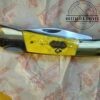 Steel Warrior Single Blade - Barracuda SW-100BNJ with Bone Banana Jigged Handle in Orig. Packaging [New - Unused Cond.] - Image 6