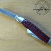 Vintage Case XX USA, Medium Red Bone Handle DR6318 SS, 1989 3 Blade Stockman Pocket Knife [Used - Mint Cond.] - Image 10