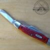 Vintage Case XX USA, Medium Red Bone Handle DR6318 SS, 1989 3 Blade Stockman Pocket Knife [Used - Mint Cond.] - Image 9