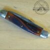 Anvil Brand USA Pat. #3317996. Etched w/'Honed Edge'. 3 Blade - Stockman Pocket Knife [Unused - Pristine Cond] - Image 4