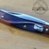 Anvil Brand USA Pat. #3317996. Etched w/'Honed Edge'. 3 Blade - Stockman Pocket Knife [Unused - Pristine Cond]