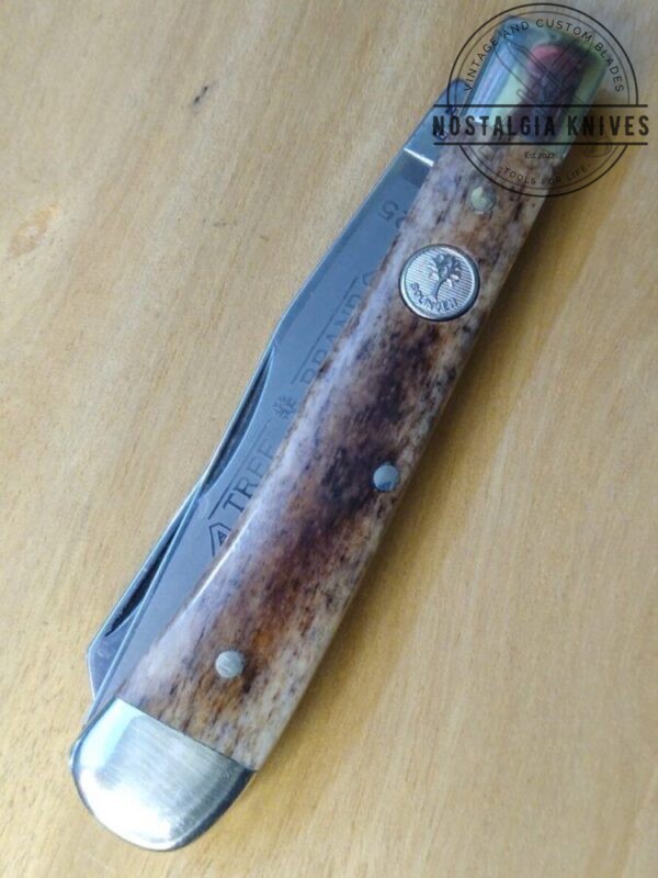 Vintage Böker Solingen 2525 Trapper – 2 blade Jack knife In Original Packaging. [Unused – Pristine Cond.] Böker