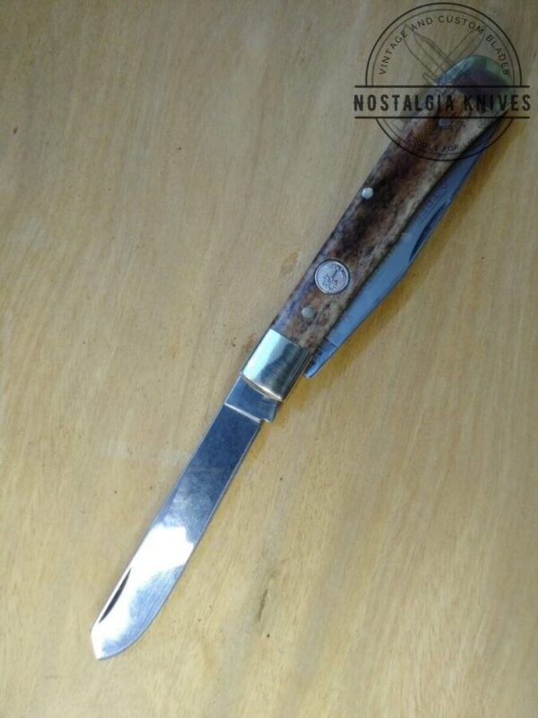 Vintage Böker Solingen 2525 Trapper – 2 blade Jack knife In Original Packaging. [Unused – Pristine Cond.] Böker