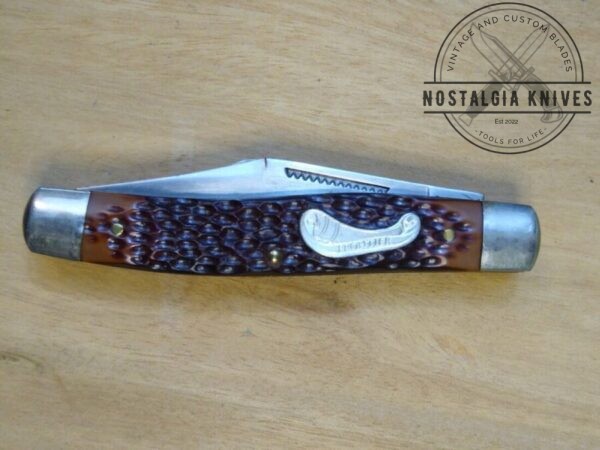 Vintage Frontier U.S.A. 4431 – Large Stockman 3 blade Pocket Knife [Unused/Pristine Mint Cond.] Everyday Carry[EDC]
