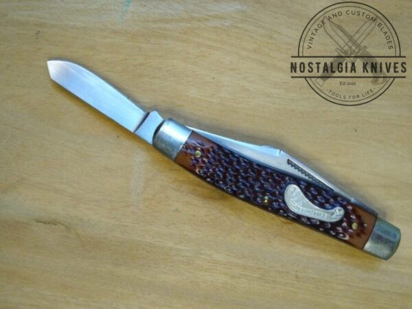 Vintage Frontier U.S.A. 4431 – Large Stockman 3 blade Pocket Knife [Unused/Pristine Mint Cond.] Everyday Carry[EDC]