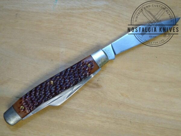 Vintage Frontier U.S.A. 4431 – Large Stockman 3 blade Pocket Knife [Unused/Pristine Mint Cond.] Everyday Carry[EDC]