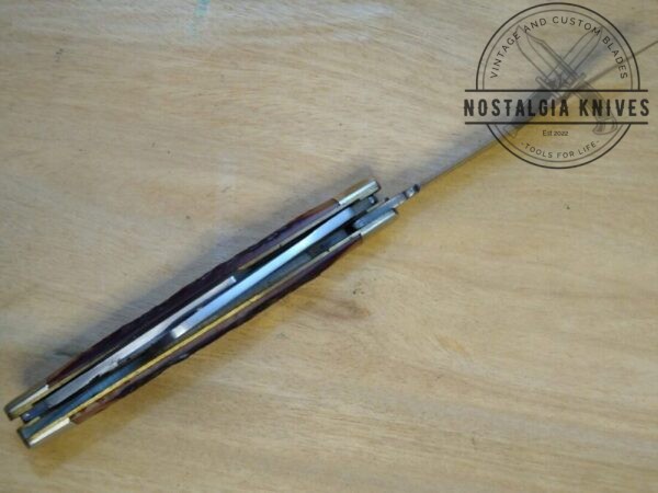 Vintage Frontier U.S.A. 4431 – Large Stockman 3 blade Pocket Knife [Unused/Pristine Mint Cond.] Everyday Carry[EDC]