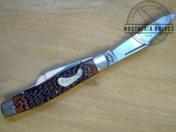 Vintage Frontier U.S.A. 4431 – Large Stockman 3 blade Pocket Knife [Unused/Pristine Mint Cond.] Everyday Carry[EDC]