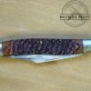 Vintage Frontier U.S.A. 4431 - Large Stockman 3 blade Pocket Knife [Unused/Pristine Mint Cond.] - Image 9